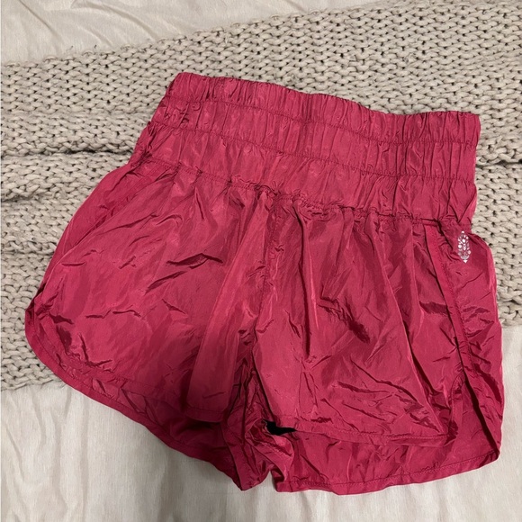 Free People The Way Home Shorts in Passionfruit Size Medium - Picture 2 of 5